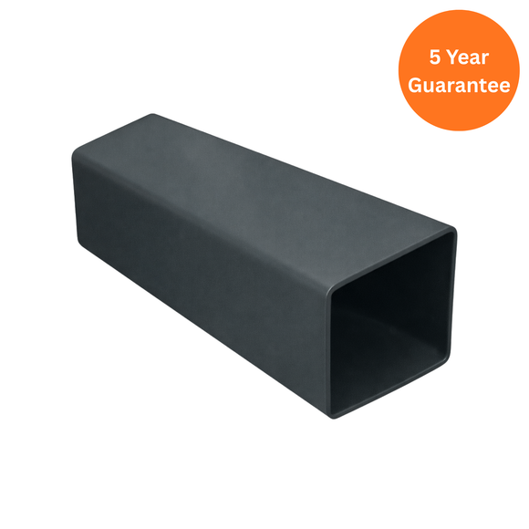 5.5m Square Downpipe Anthracite Grey uPVC Rainwater Pipe