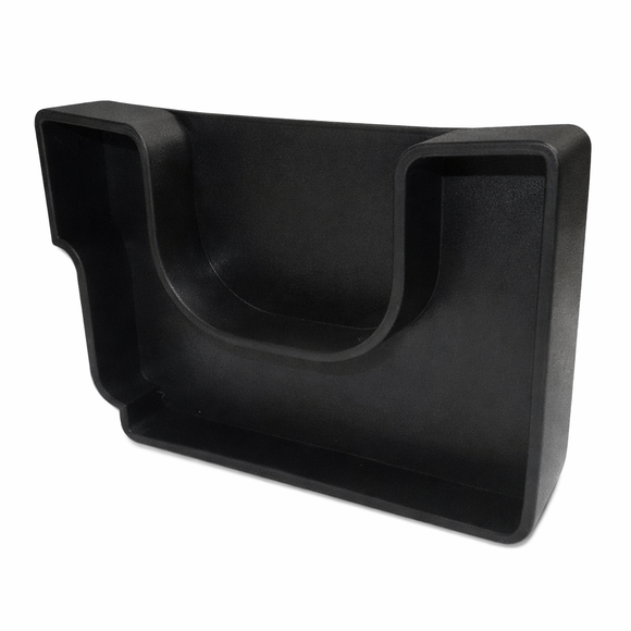 Twinplas Black Gutter End Cap Left Hand for Box Gutter Systems