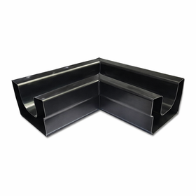 Twinplas Black Internal Gutter Mitre Connector uPVC Corner Joint