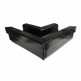 Twinplas External Gutter Mitre Connector Black uPVC
