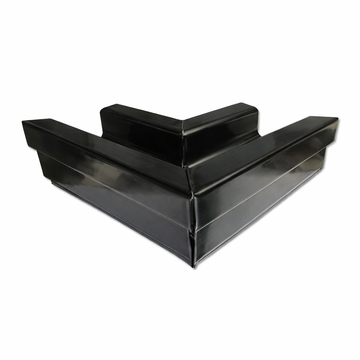 Twinplas External Gutter Mitre Connector Black uPVC