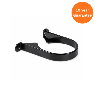 FloPlast Black Pipe Clip uPVC Soil Pipe Support Bracket