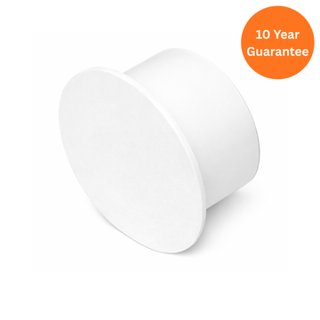 White 110mm uPVC Soil Pipe Socket Plug
