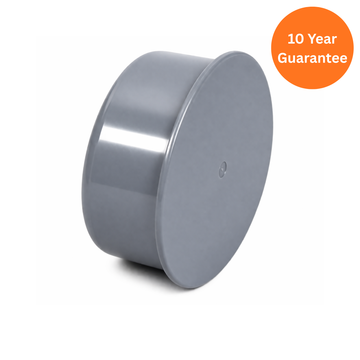 Grey PVC Soil Pipe Socket Plug for Waste & Drainage Systems