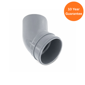 Grey 135° Bottom Offset Bend – 110mm uPVC Soil Pipe Fitting