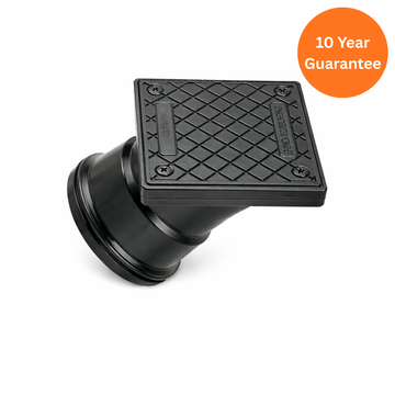 FloPlast Underground PVC Rodding Point – 205mm Drainage Access Fitting