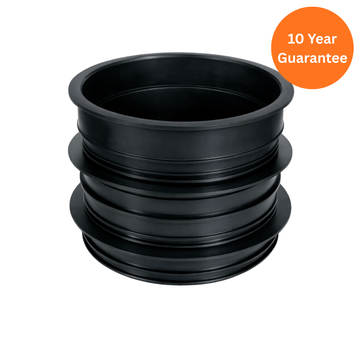 FloPlast Underground 200mm Chamber Riser – uPVC Drainage Inspection Chamber Extension