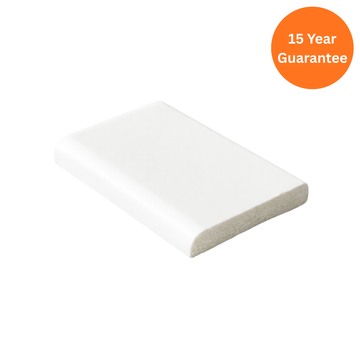 25mm D-Section White