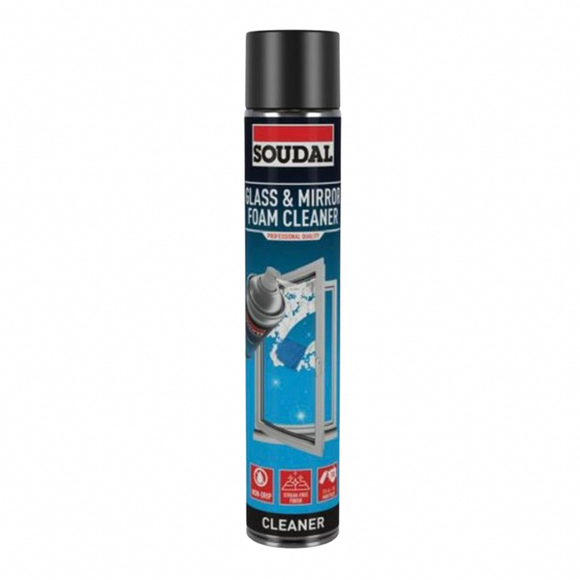 Aerosol Glass and Mirror Foam Cleaner – Streak Free Spray
