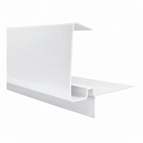 Continuous Dry Verge Type D White 5m – UPVC Roof Verge System