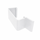 Continuous Dry Verge Connector Type D White – UPVC Mortar-Free Roof Verge Joint-1