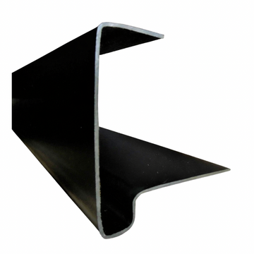 Continuous Dry Verge Type M Black 5m – UPVC Roof Verge System