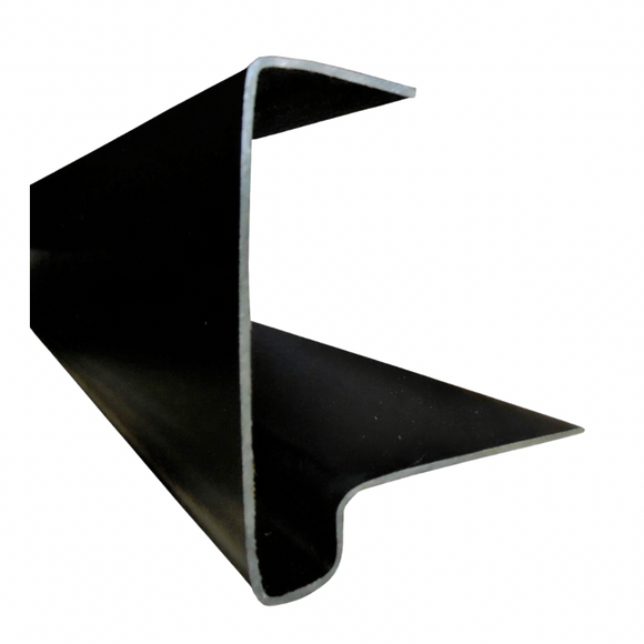 Continuous Dry Verge Type M Black 5m – UPVC Roof Verge System