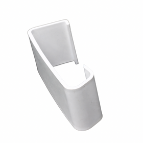 Continuous Dry Verge Connector Type M White – UPVC Roof Verge Joint Connector