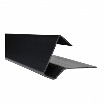 Continuous Dry Verge Type S Black 5m – UPVC Roof Verge System