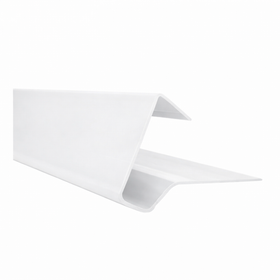 Continuous Dry Verge Type S White 5m – UPVC Roof Verge System