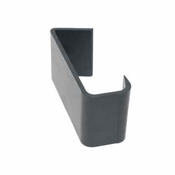 Continuous Dry Verge Connector Type S Black – UPVC Roof Verge System Tile Connector
