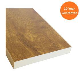 Light Oak Tudor Board 150mm Woodgrain uPVC Exterior Trim