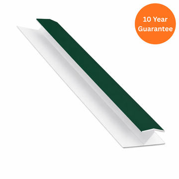 Rustic Green uPVC Cladding Centre Joint Trim 5m