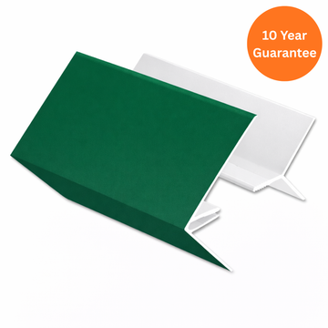 Rustic Green uPVC 2-Part External Corner Cladding Trim 5m