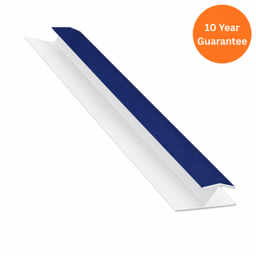 Royal Blue Cladding Centre Joint Trim for uPVC Panels