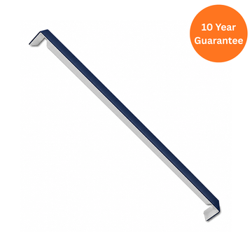 Royal Blue uPVC Square Fascia Double Ended Joint 500mm