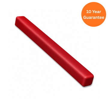 Wine Red uPVC Square Fascia External Corner Joint 500mm