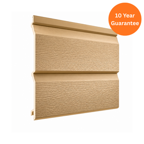 Camel Double Embossed uPVC Shiplap Cladding & Matching Trims