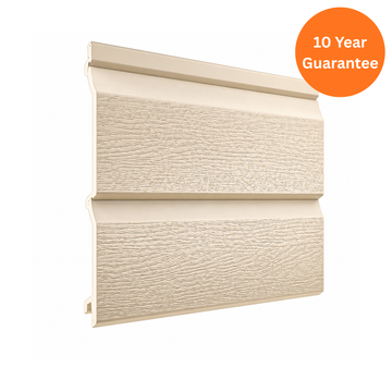 Sand Double Embossed uPVC Shiplap Cladding & Matching Trims