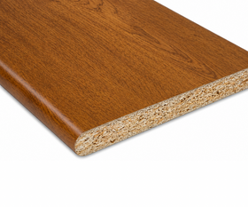 Golden Oak Laminated Window Sill Board – Woodgrain Interior Window Board