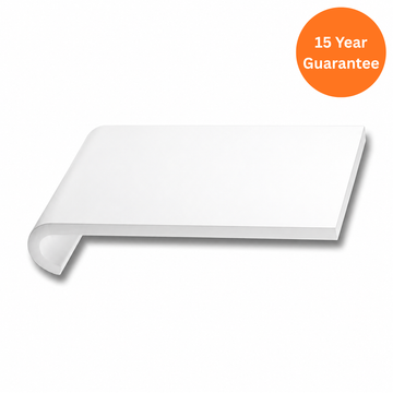 White Bullnose Windowboard uPVC Interior Window Sill Board